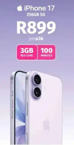Vodacom iPhone 17 256GB 5G offer