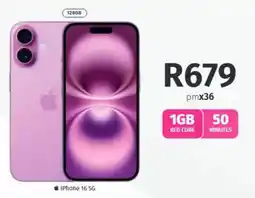 Vodacom iPhone 16 5G offer