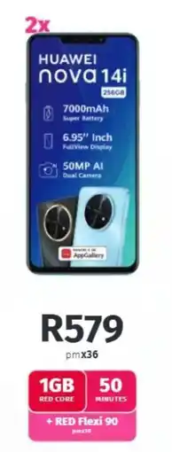 Vodacom HUAWEI nova 14i offer