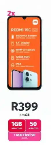 Vodacom REDMI 15C 5G offer