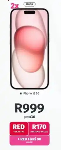 Vodacom iPhone 15 5G offer