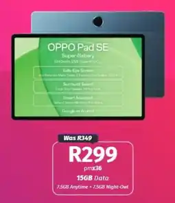 Vodacom OPPO Pad SE offer