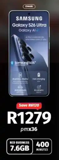 Vodacom SAMSUNG Galaxy S26 Ultra offer