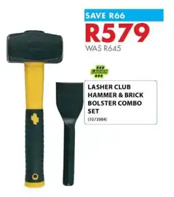 Chamberlain Lasher Club Hammer & Brick Bolster Combo Set offer