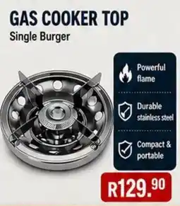 Build It GAS COOKER TOP Single Burger offer