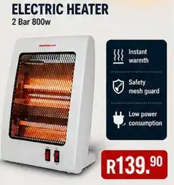 Build It Electric Heater 2 Bar 800w offer