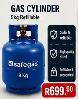 Build It GAS CYLINDER safegás offer