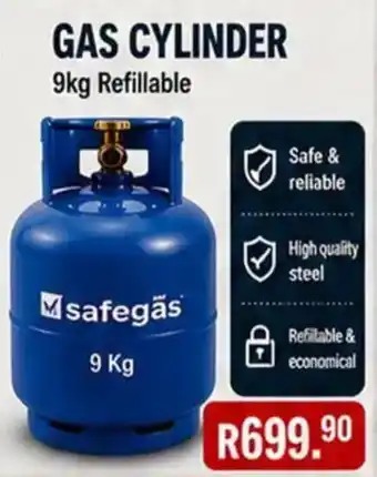 GAS CYLINDER safegás