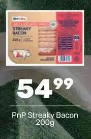 Pick n Pay PnP Streaky Bacon offer