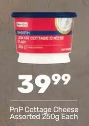 Pick n Pay PnP Cottage Cheese Assorted offer
