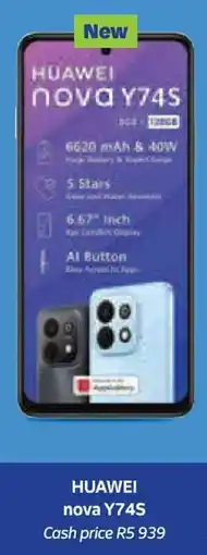 Telkom Huawei Nova Y74S offer