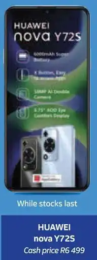 Telkom Huawei Nova Y72S offer