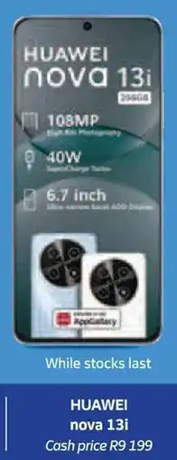 Telkom Huawei Nova 13i offer