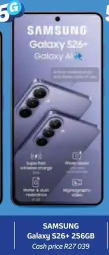 Telkom Samsung Galaxy S26+ 256GB offer