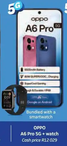 Telkom Oppo A6 Pro 5G + watch offer