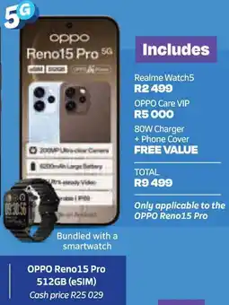 Telkom Oppo Reno15 Pro 512GB eSIM offer