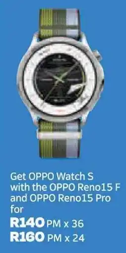 Telkom Oppo Watch S with the Oppo Reno15 F and Oppo Reno15 Pro offer