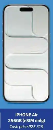 Telkom iPhone Air 256GB eSIM only offer