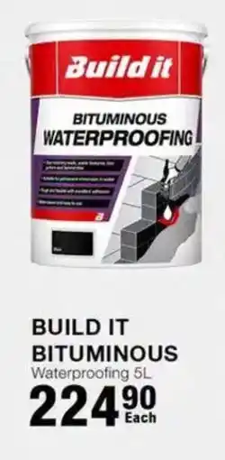 Build It Build it BITUMINOUS WATERPROOFING offer