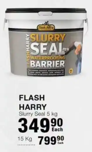 Flash Harry Slurry Seal