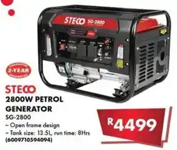 Build It STECO 2800W PETROL GENERATOR offer