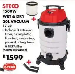 Build It STECO 1500W WET & DRY 30L VACUUM offer
