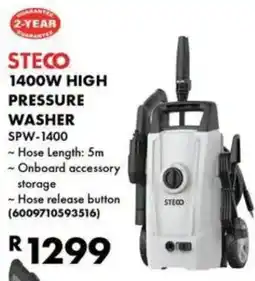 Build It STECO 1400W HIGH PRESSURE WASHER offer
