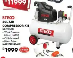 Build It STECO 50L AIR COMPRESSOR KIT offer