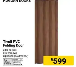 Builders Express Tivoli PVC Folding Door offer