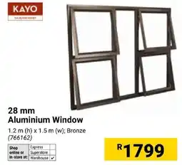 Builders Express KAYO 28 mm Aluminium Window offer