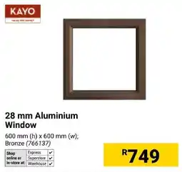 Builders Express KAYO 28 mm Aluminium Window offer