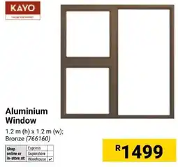 Builders Express KAYO Aluminium Window offer