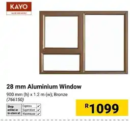 Builders Express KAYO 28 mm Aluminium Window offer