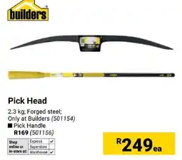Builders Express Pick Head offer
