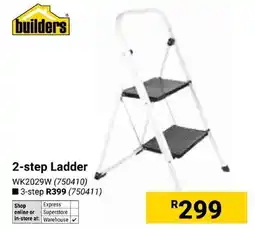 Builders Express builders 2-step Ladder offer