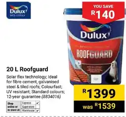 Builders Express Dulux Roofguard offer