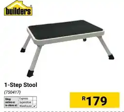 Builders Express builders 1-Step Stool offer