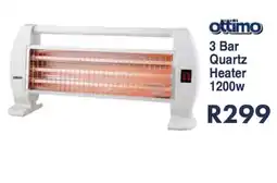 President Hyper ottimo 3 Bar Quartz Heater offer
