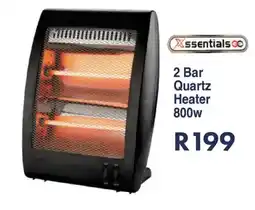 President Hyper Xssentials 2 Bar Quartz Heater offer