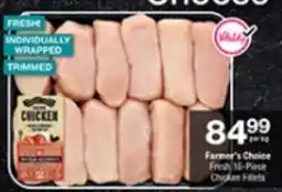 Checkers Farmer's Choice Chicken Fillets offer