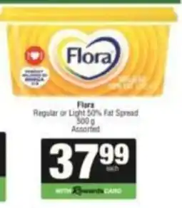 SuperSpar Flora Regular or Light 50% Fat Spread Assorted offer