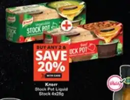 Checkers Knorr Stock Pot Liquid offer