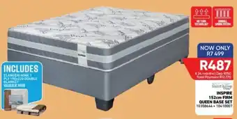 Furnmart Sound Asleep Inspire 152cm Firm Queen Base Set offer