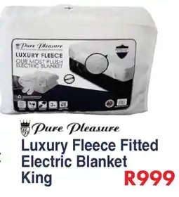 President Hyper Pure Pleasure Luxury Fleece Fitted Electric Blanket King offer