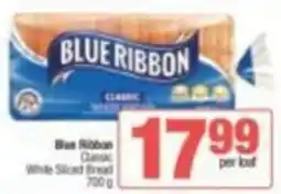 SuperSpar Blue Ribbon Classic White Sliced Bread offer
