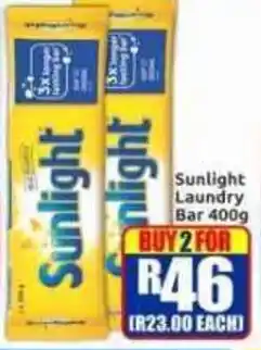 Three Star Cash and Carry Sunlight Laundry Bar offer