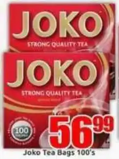 Three Star Cash and Carry Joko Tea Bags offer