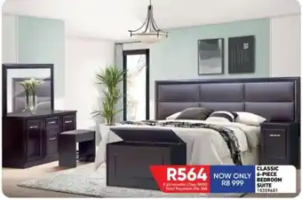 Furnmart CLASSIC 6-PIECE BEDROOM SUITE offer