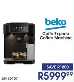 Hirsch's Beko Caffé Experto Coffee Machine offer