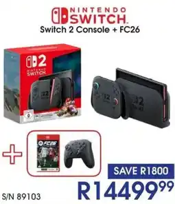 Hirsch's Nintendo Switch 2 Console + FC26 offer